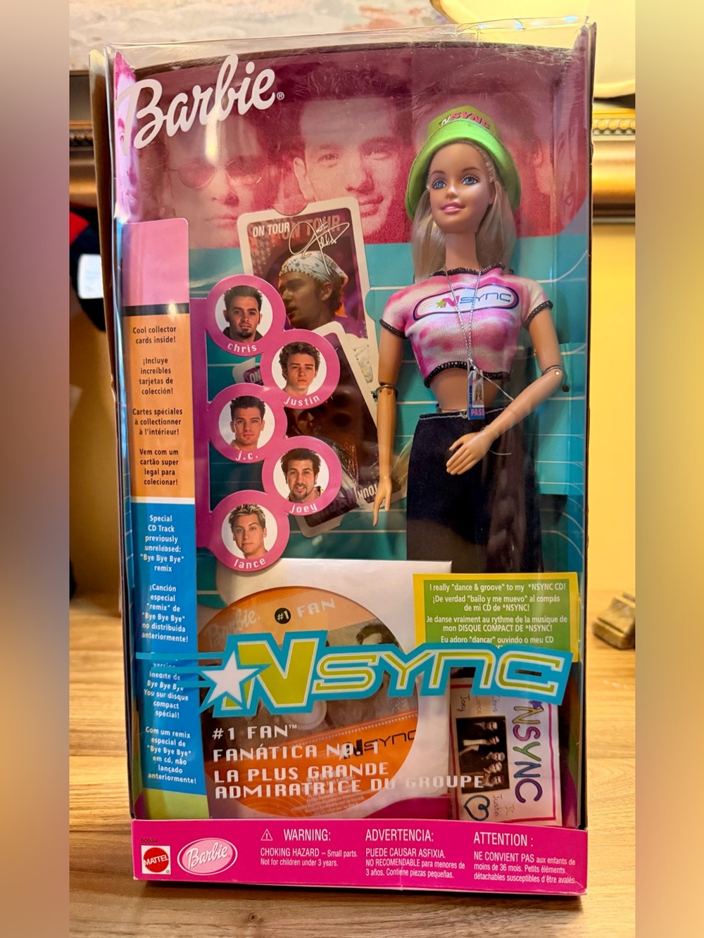 2000 Limited Edition #1 Fan NSync Barbie Doll
